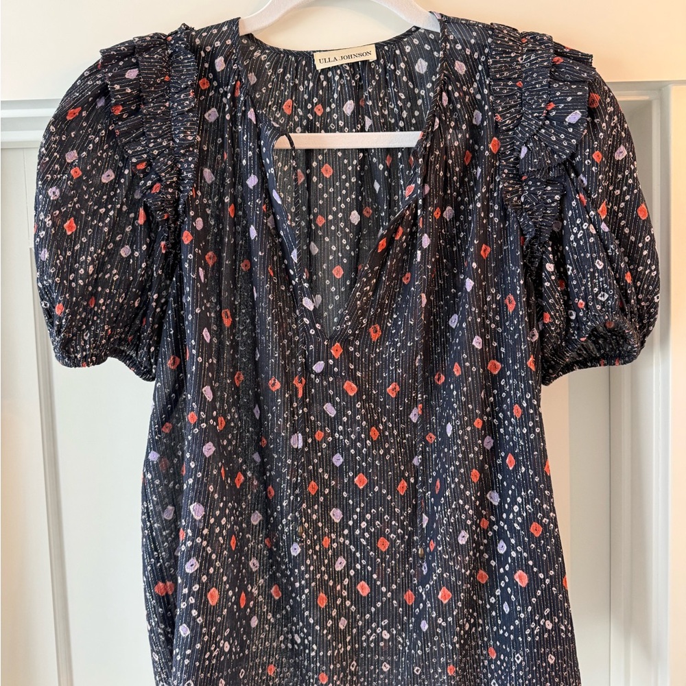 Ulla Johnson short sleeved blouse